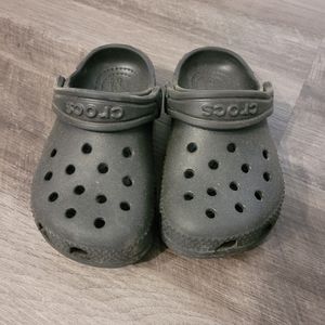 Gently used toddler crocs